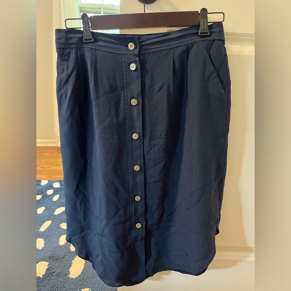 Madewell midi skirt